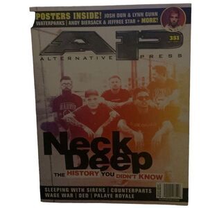 Alternative Press AP October 2017 Issue #351 Neck Deep History You Didn't Know